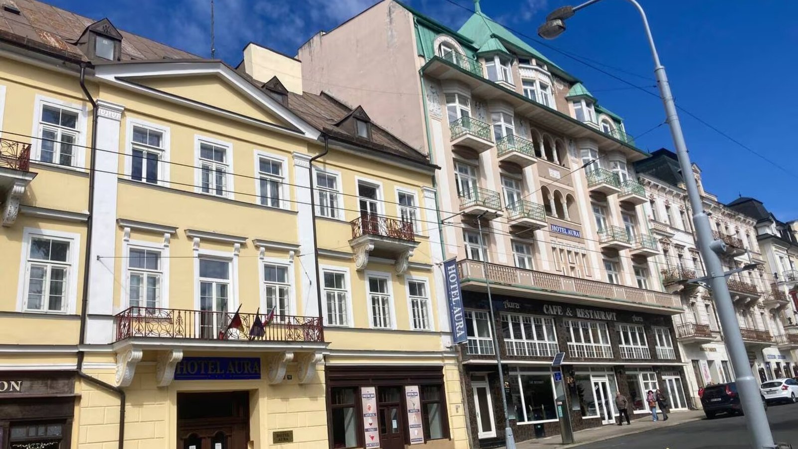 4-Sterne-Hotel in Marienbad nahe der Kolonnade