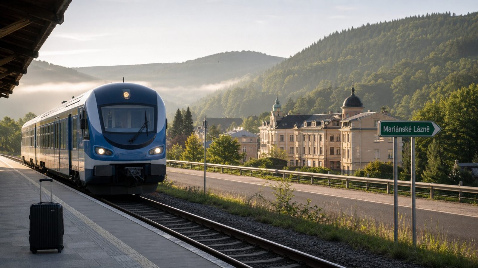 Anreise nach Marienbad mit Bahn und Gepäck
