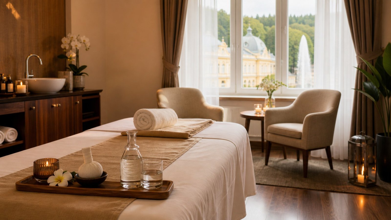 Massage- und Wellnessraum in Marienbad