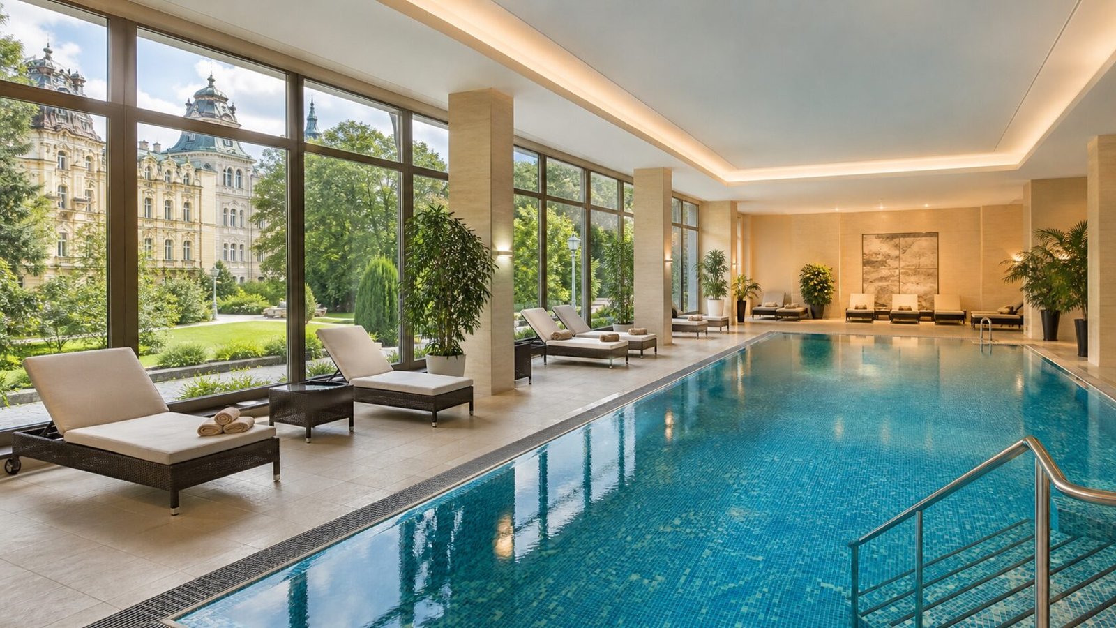 Wellnesshotel in Marienbad mit Schwimmbad